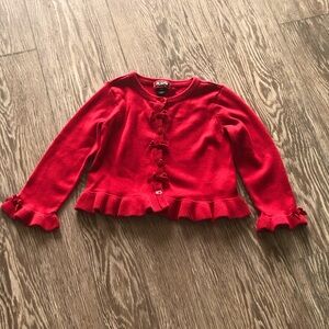 Children’s Place Red Cardigan Sweater
